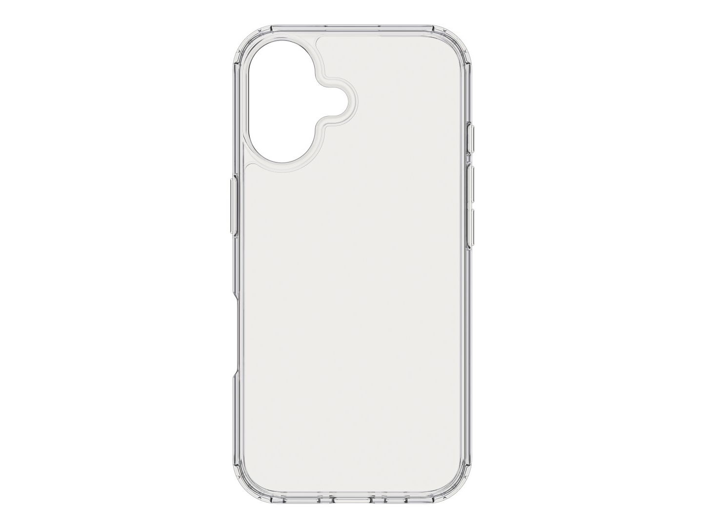 Black Rock 228082, Cover, Apple, Iphone 16, 15,5 Cm (6.1"), Transparent