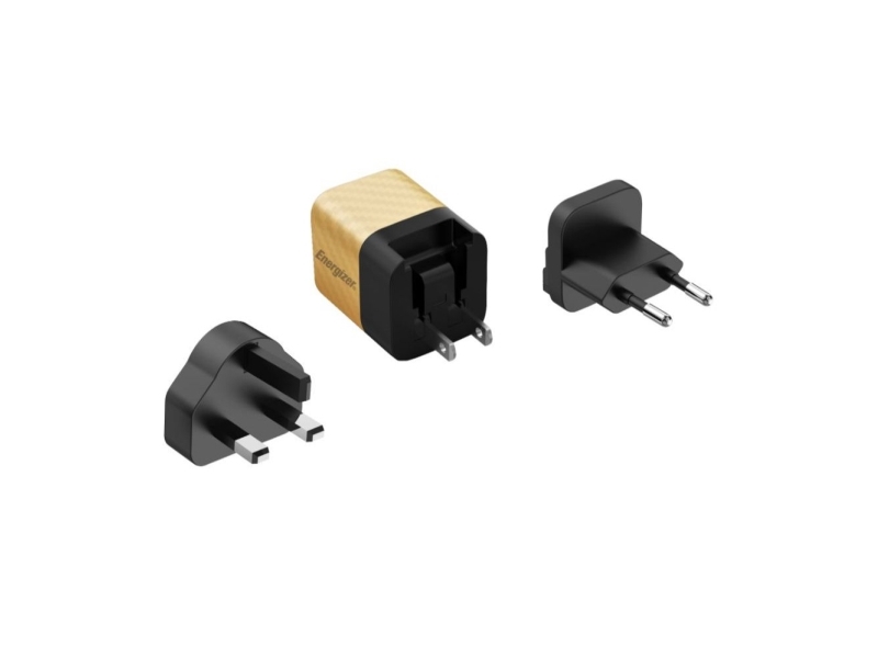 Energizer Ultimate - Multiplug Eu / Uk / Us Gan 20W Pd Netoplader (Guld)