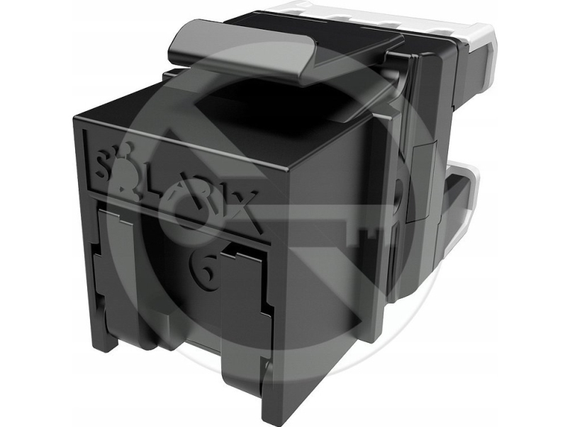Solarix Schnellanschluss Keystone Solarix Cat6 Utp Rj45 Schwarz