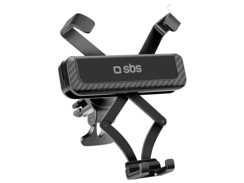 HP Biltillbehör Mobiltelefonhållare med gravitationslås Mobilfläkt Sort