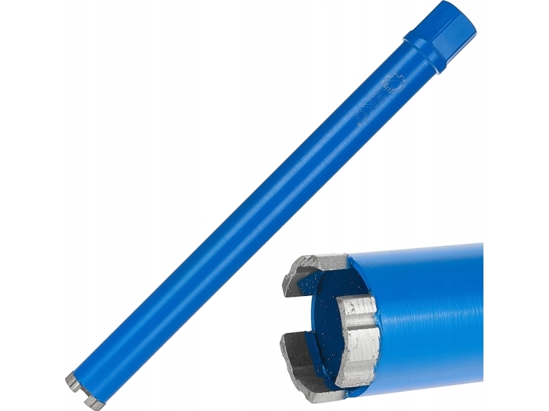 Diamantkernebor til tør- og vådboring 42x10x450mm 3T 1.1/4 (10)