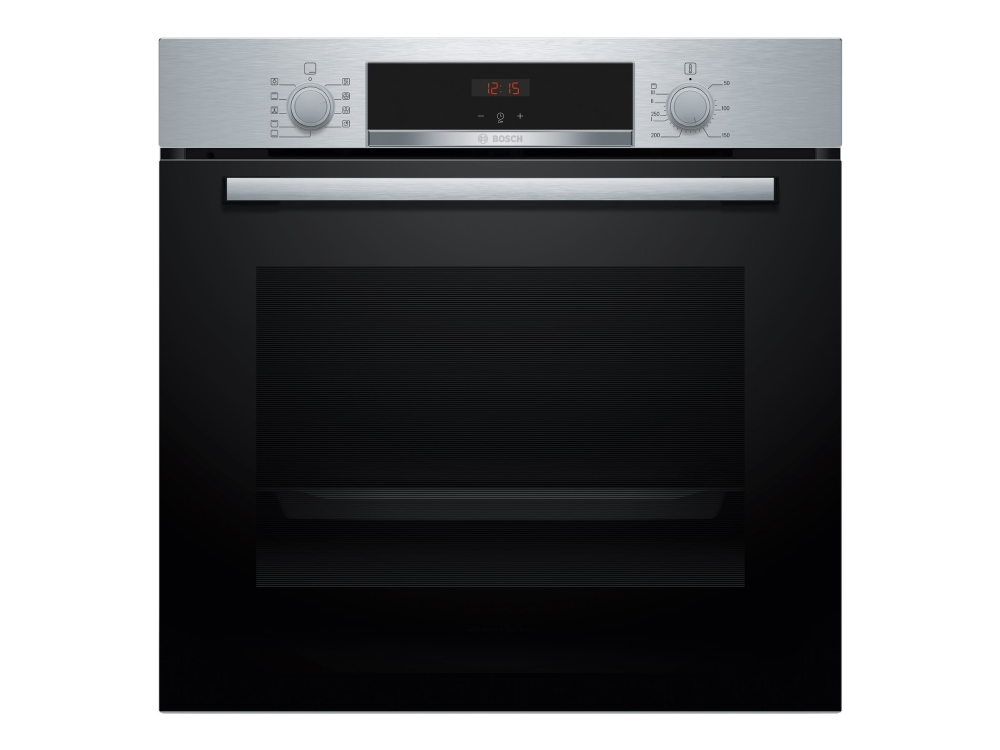 Bosch Serie 4 HBA534BS3 - Ugn - inbyggd - fördjupning - bredd: 56 cm - djup: 55 cm - höjd: 58.5 cm - med självrengöring - Klass A+ - rostfritt stål | Vitvaror - Ugnar - Inbyggnadsugnar | GameStuff