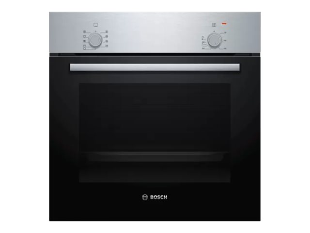 Bosch Serie | 2 HBF010BR3S - Ovn - til indbygning - niche - bredde: 56 cm - dybde: 55 cm - højde: 57.5 cm - Klasse A - rustfrit stål