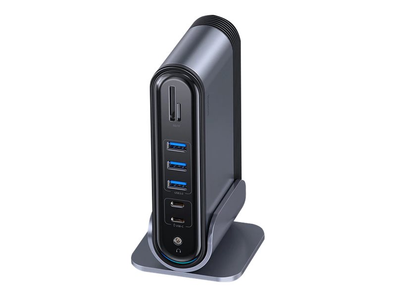 Baseus Cahub Dg0g Dockningsstation Usb C Hdmi För Huawei Mate 20 P30 Lenovo Yoga Book C930 Microsoft Surface Go Samsung Galaxy S10