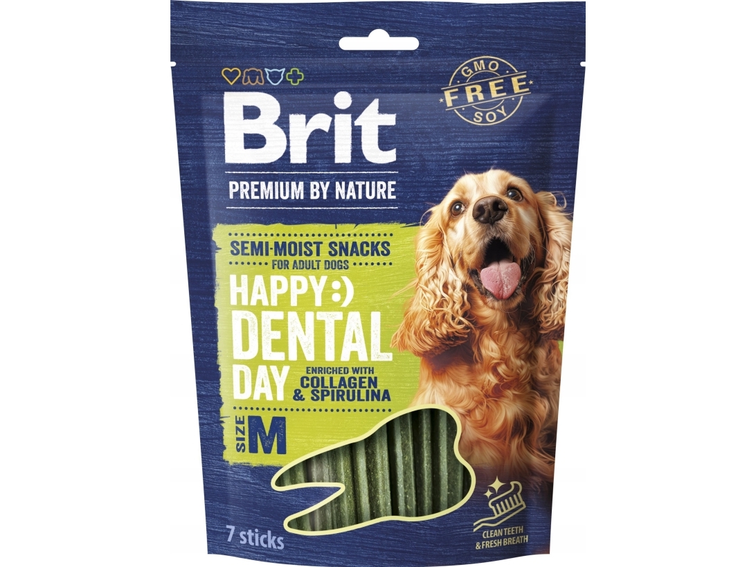 BRIT PREMIUM DOG SNACK DENTAL M