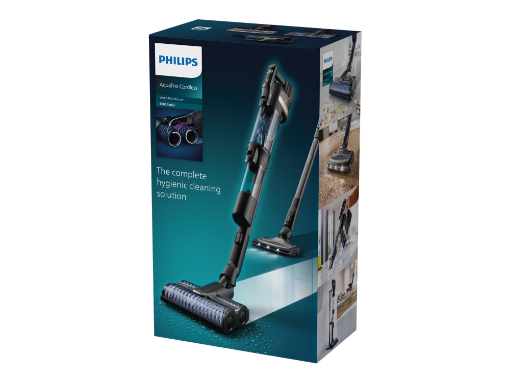 AquaTrio 9000 Series trådløs våt&tørr støvsuger XW9383/01