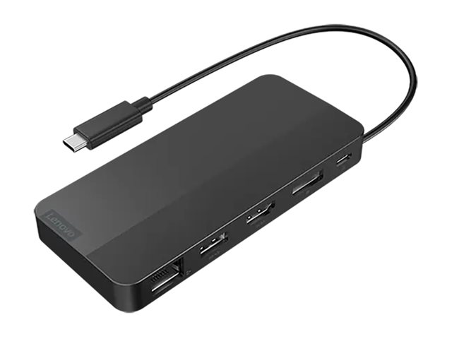 Lenovo - Dockningsstation - USB-C - HDMI, DP - 1GbE - Världsomspännande | Datorer & Surfplattor - Bärbara tillbehör - Port Replicator och dockning | GameStuff