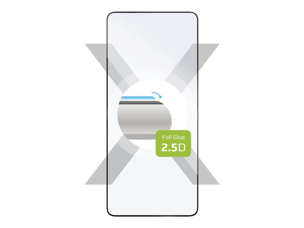 FIXED - Skärmskydd för mobiltelefon - helt fodral - 2.5D - glas - ramfärg svart - för Xiaomi POCO X6 Xiaomi Redmi Note 13 Pro, Note 13 Pro 5G | Datorer & Surfplattor - Tillbehör till surfplattor - Covers & Väskor | GameStuff