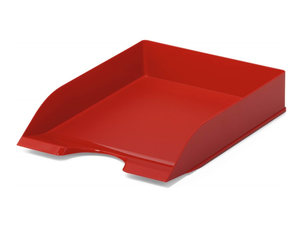 Durable Basic - Brevbakke - For A4 (210 X 297 Mm), C4 (229 X 324 Mm) - Kapacitet: 500 Ark - Rød