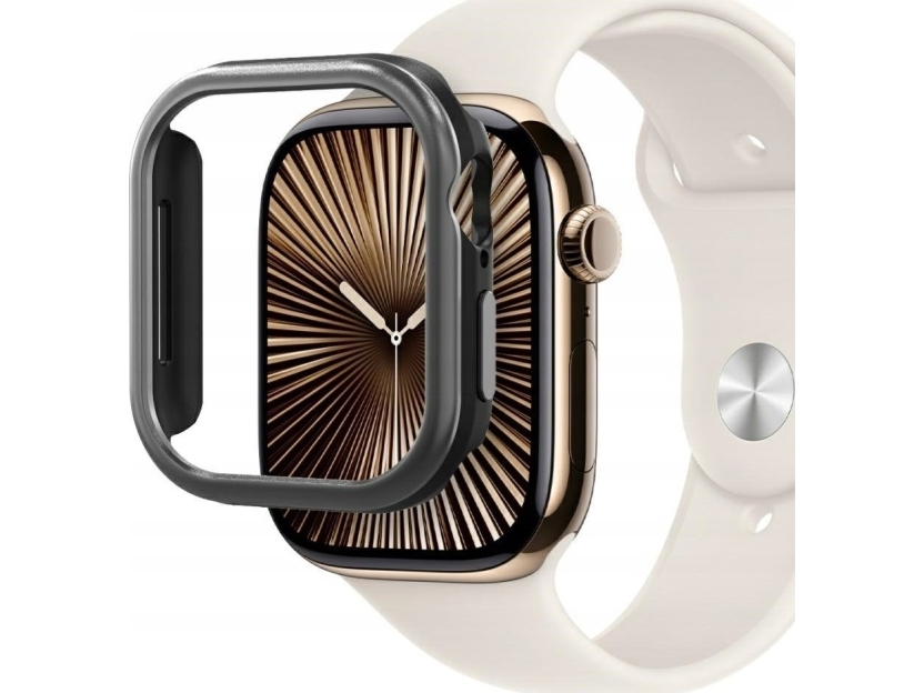 Dėklas Araree Amy Do Apple Watch 10 42Mm Gun Metal