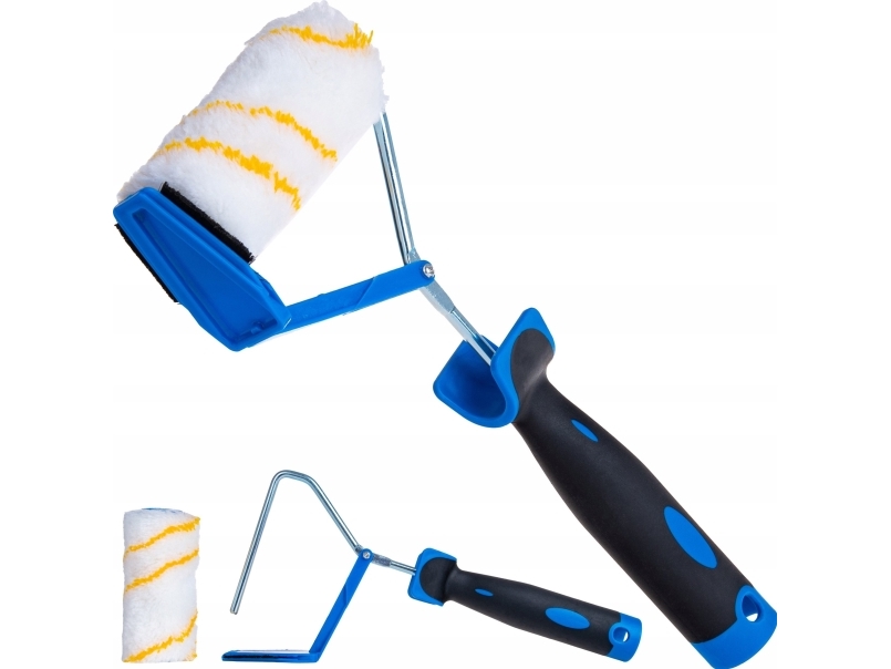 Geko malerrulle med skaft 2K til maleri – polyakryl 10 cm 30 mm Ø 6 mm fi-6mm