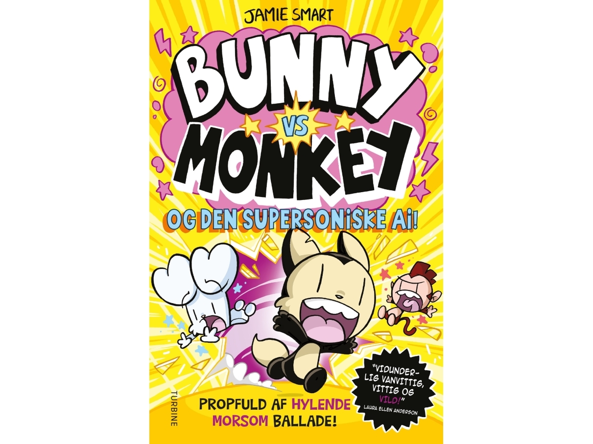 Bunny Vs Monkey Og Den Supersoniske Ai! | Jamie Smart