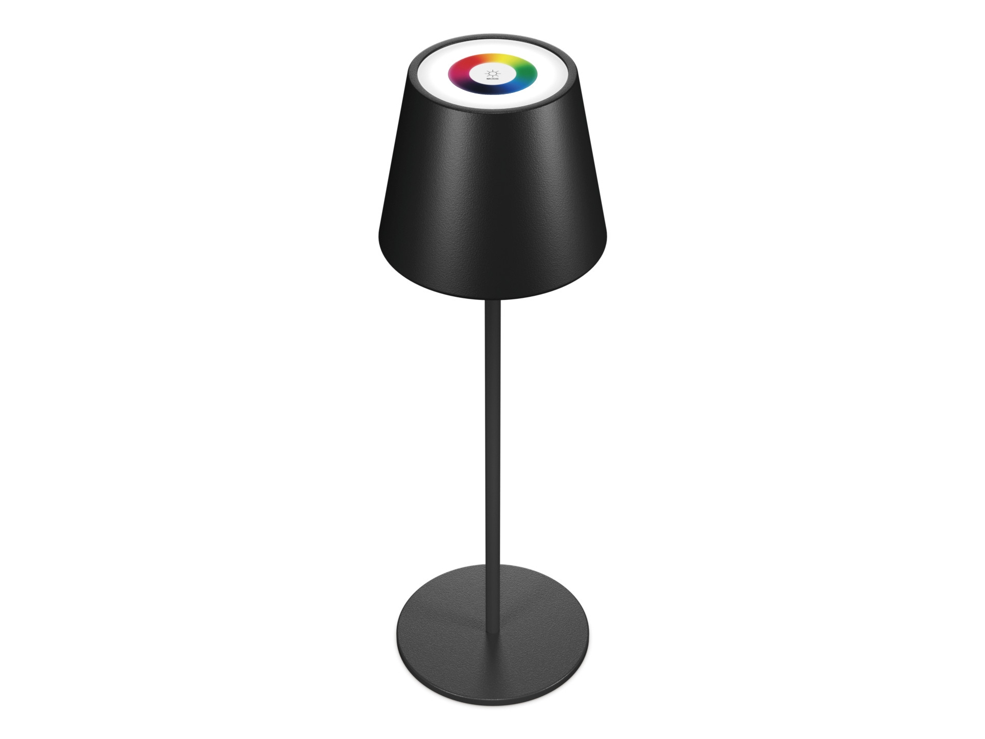 Realpower Led Tablelight 360 Rgb, Sort, Universel, Ip44, 3 W, Led, 3000 K