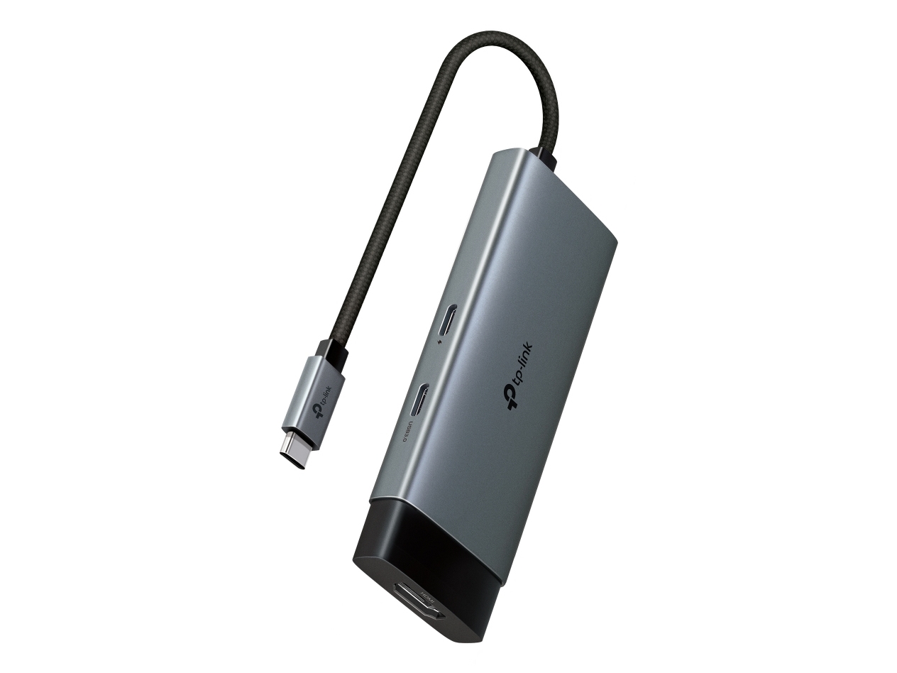 TP-Link UH5020C, USB Type-C, HDMI, USB 3.2 Gen 1 (3.1 Gen 1) Type-A, USB Type-C, 5000 Mbit/s, 60 hz, 2160p, 4096 x 2160 pixlar | Datortillbehör - Kablar & adaptrar - USB-hubbar | GameStuff