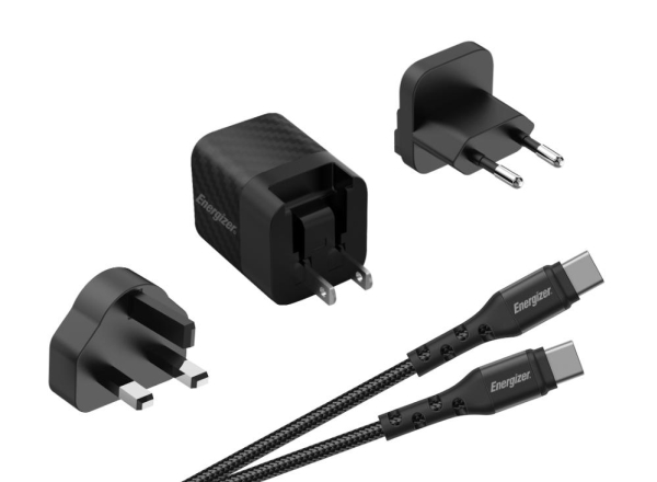 Energizer Ultimate - Multiplug Eu / Uk / Us Gan 20W Pd Netoplader (Sort)