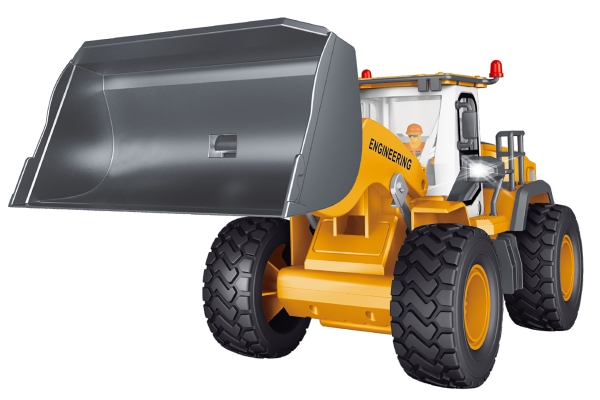 Bulldozer R/C 1:18 2,4GHz, 3,7V Li-Ion, 9 channels | Elverktyg - Prof. Elverktyg 230V - Övriga | GameStuff