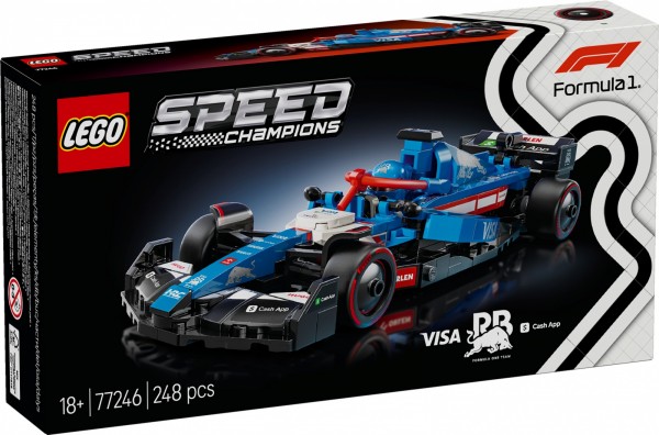 Lego Speed Champions 77246 Visa Cash App Rb Vcarb 01 F1 Rennauto