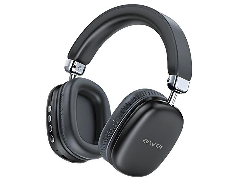AWEI Bluetooth over-ear-hörlurar AT7 (svart) | Tele & GPS - Mobil tillbehör - Headset / Handsfree | GameStuff