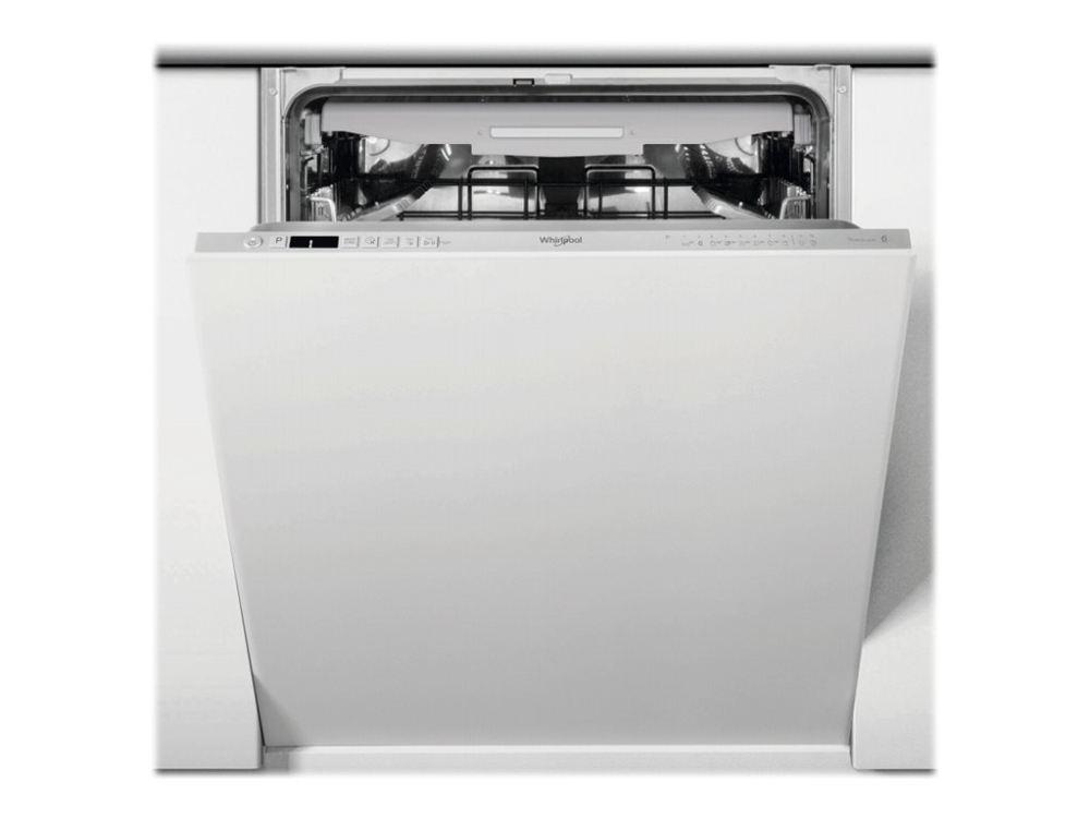 Whirlpool Powerclean Wkcio 3T133 Pfe - Opvaskemaskine - Til Indbygning - Niche - Bredde: 60 Cm - Dybde: 56 Cm - Højde: 82 Cm - Sølv