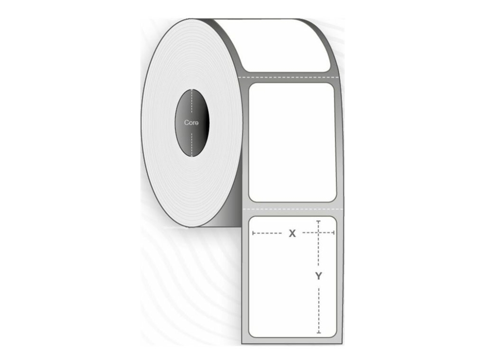 Label 76 X 76mm Thermal Transfer Permanent Adhesive