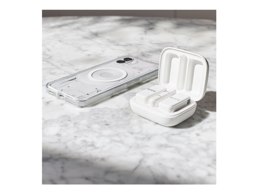 RØDE Micro Trådløst mikrofonsystem Trådløs Hvid