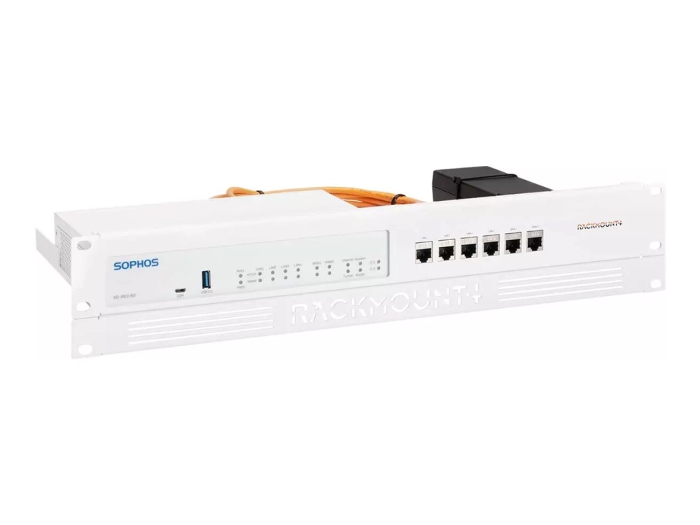 Rackmount.It Rm-Sr-T10i - Monteringspakke For Netværksudstyr - Stativmonterbar - Ral 9003 - 1.3U - 19" - For Sophos Sd-Red 20, 60