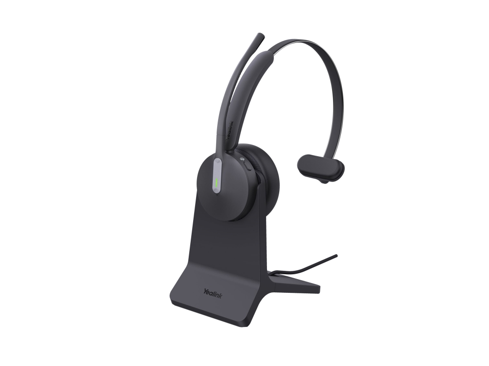 Yealink Bh70 Mono Headset På Örat Bluetooth Trådlös Usb A Via Bluetooth Adapter Usb C Via Bluetooth Adapter Certifierad För Microsoft Te