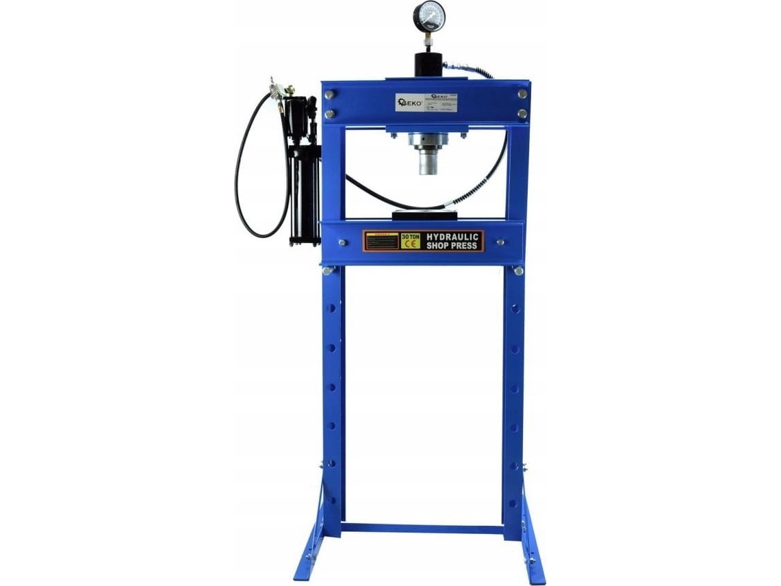 Geko #Hydraulisk/Pneumatisk Press 30T(1)