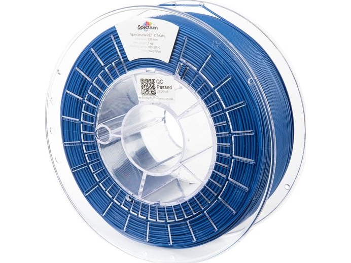 Plastikas Spectrum Pet Matinis 75mm 1kg Navy Mlyna