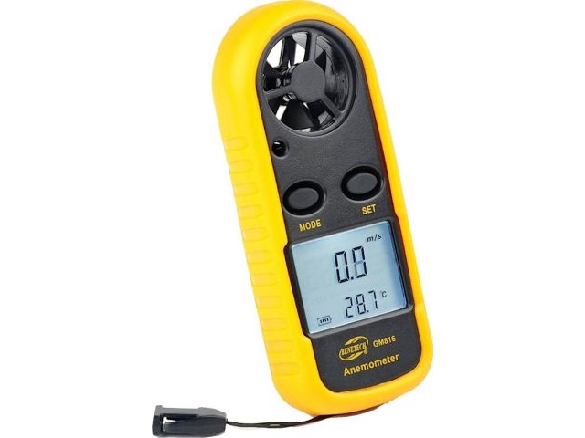 Anemometras Benetech GM816 6-arm rotor