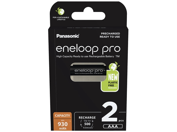 Panasonic Eneloop Pro R3 Aaa Ni Mh 930mah Batteri 2st