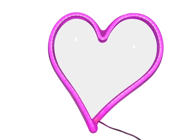 Lamp Decorative Domoletti Heart Led