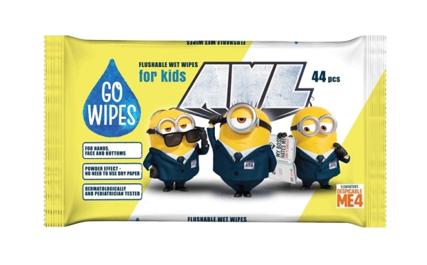 EURUS Minions vådservietter 1x44 stk