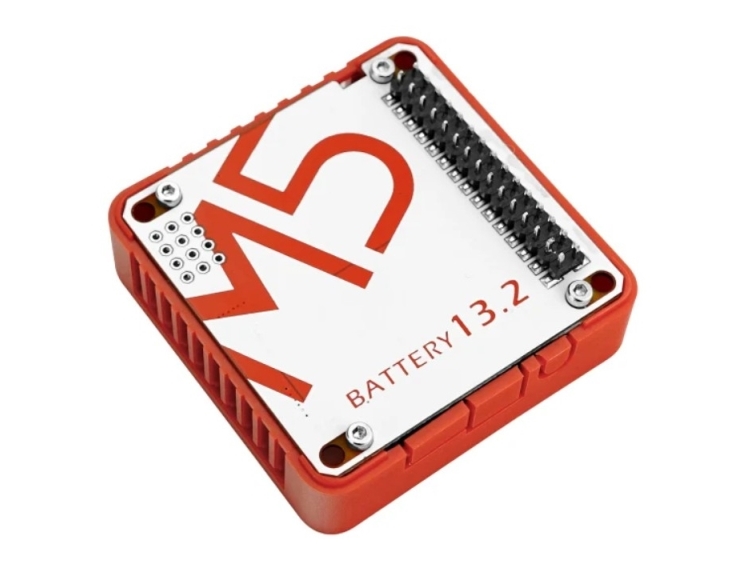 M5stack Battery Module 13.2 - Batteridæksel - 1500Mah - Til M5stack Core - M5stack M120 Udviklingsmoduler