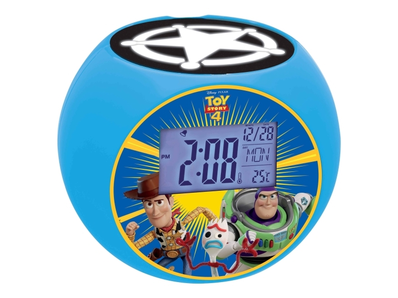 Lexibook Rl975ts, Digital Alarm Clock, Toy Story, Round, Blue, Multicolour, Indoor, Child