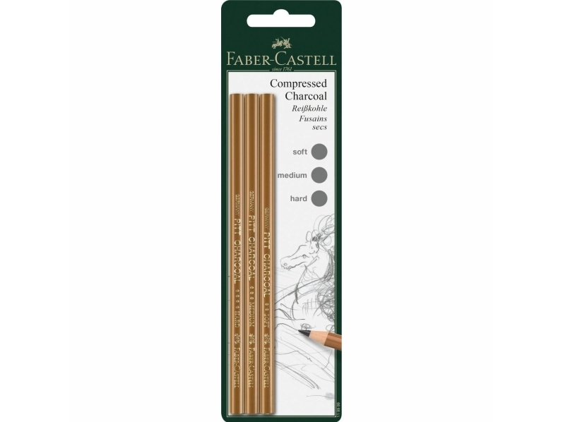 Faber-Castell 119999, Svart, 3 styck | Skrivredskap - Andra skrivinstrument - Övriga skrivredskap | GameStuff