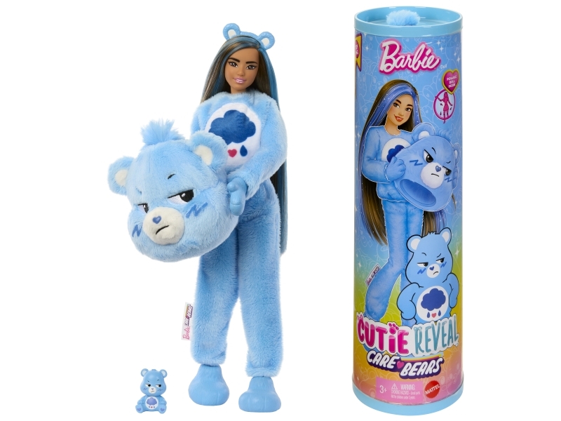 Mattel Barbie Cutie Reveal Care Bears överraskningsset Grumpy Bear (JCN96) | Leksaker - Figurer & Dockor - Modedockor | GameStuff