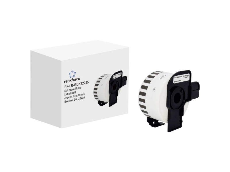 Renkforce Rf-6027524, 30,48 M, 3,8 Cm, 1 Stück(E), Weiß, Papier, Ql-550 Ql-500 Ql-500A Ql-500Bs Ql-500Bw Ql-560Vp Ql-560 Ql-570 Ql-580N Ql-650Td