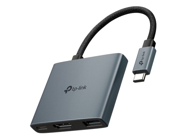 TP-Link UH3020C, USB Type-C, HDMI, USB 3.2 Gen 1 (3.1 Gen 1) Type-A, USB Type-C, 5000 Mbit/s, 60 hz, 2160p, 4096 x 2160 pixlar | Datortillbehör - Kablar & adaptrar - USB-hubbar | GameStuff