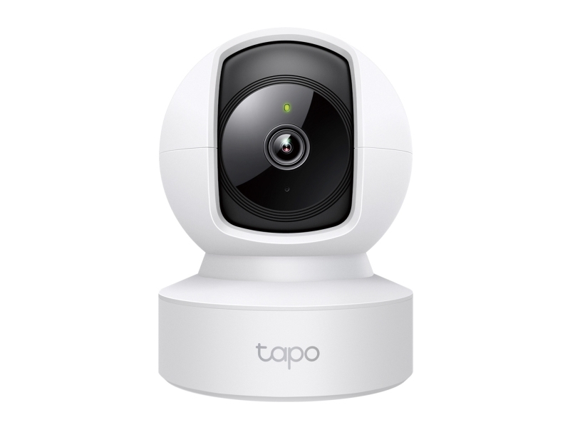 Tp-Link Tapo C202, Ip-Sikkerhedskamera, Indendørs, Trådløs, Loft/Skrivebord, Sort, Hvid, Sfærisk