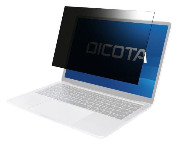 DICOTA - Sekretessfilter till bärbar dator - 4-vägs - borttagbar - glidsatt - svart - för Apple Macbook Air (13.6-inch, M2, 13.6-inch, M3)