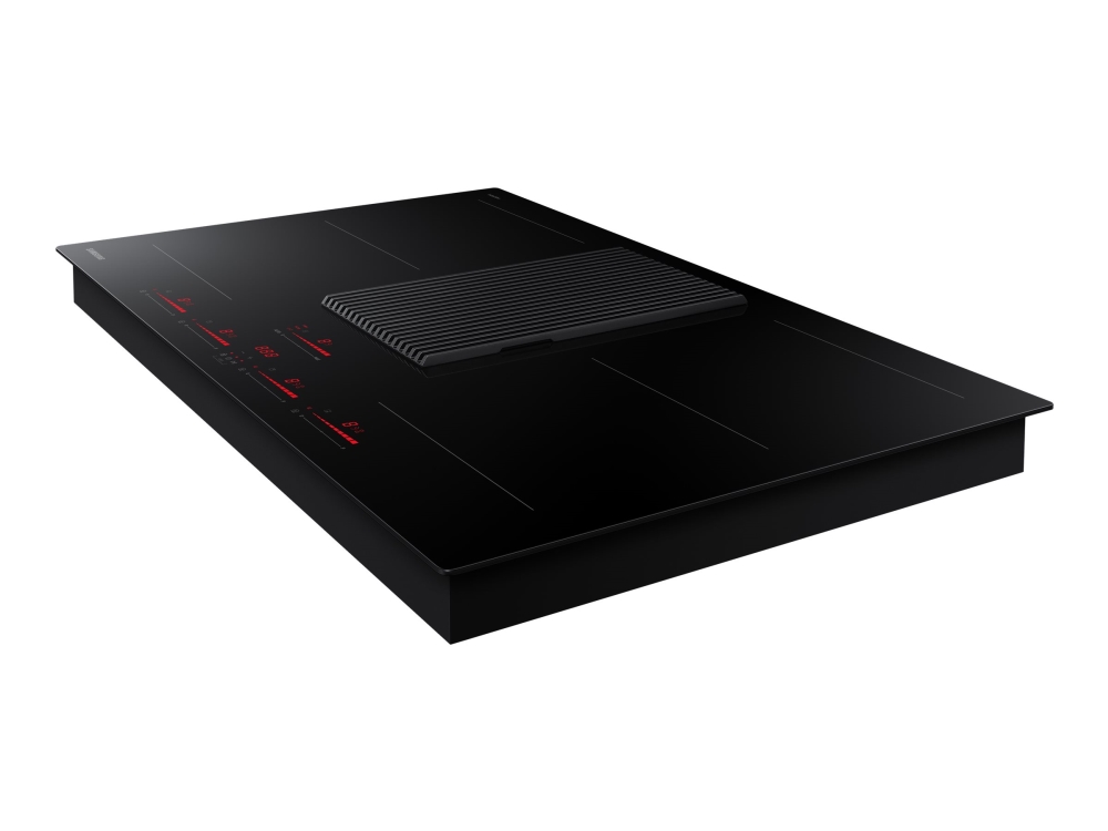 Samsung Nz84t9747vk/Ur, Schwarz, Integriert, 83 Cm, Zonen-Induktionskochfeld, Glaskeramik, 4 Zone(N)
