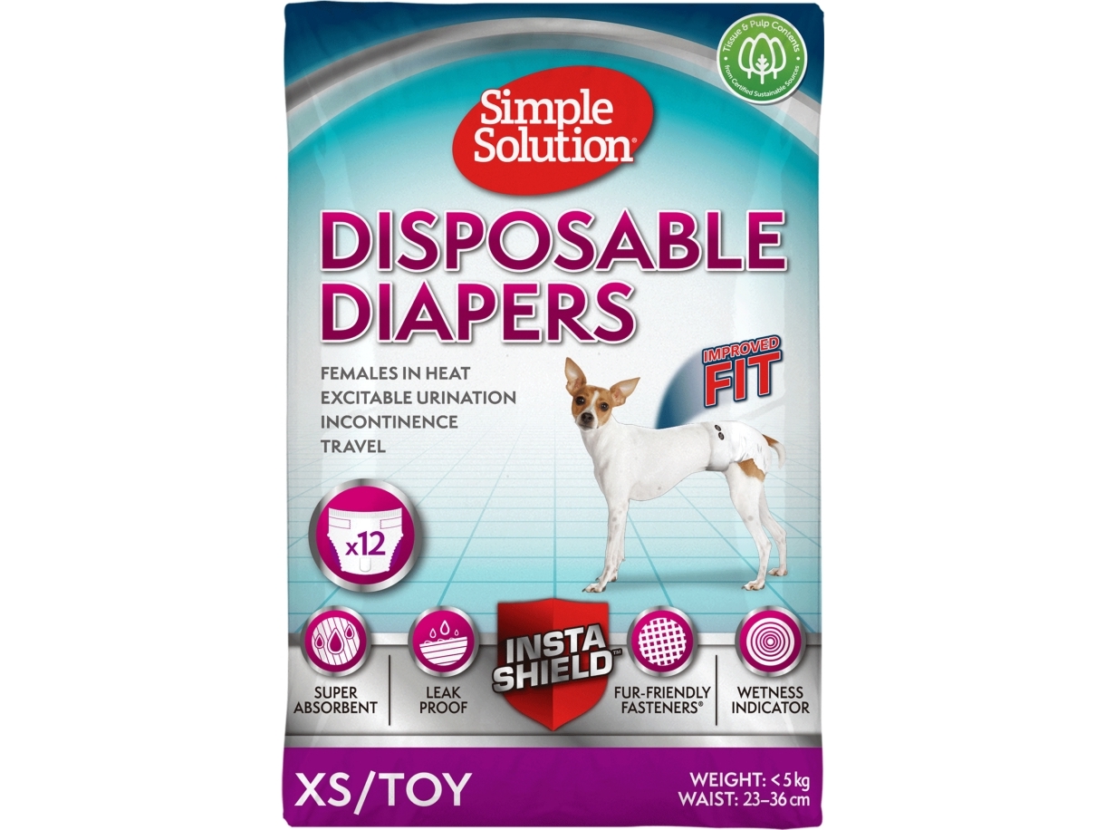 Simple Solution Simple Solution Engangsbleer Til Tæver Xs 12 Stk.