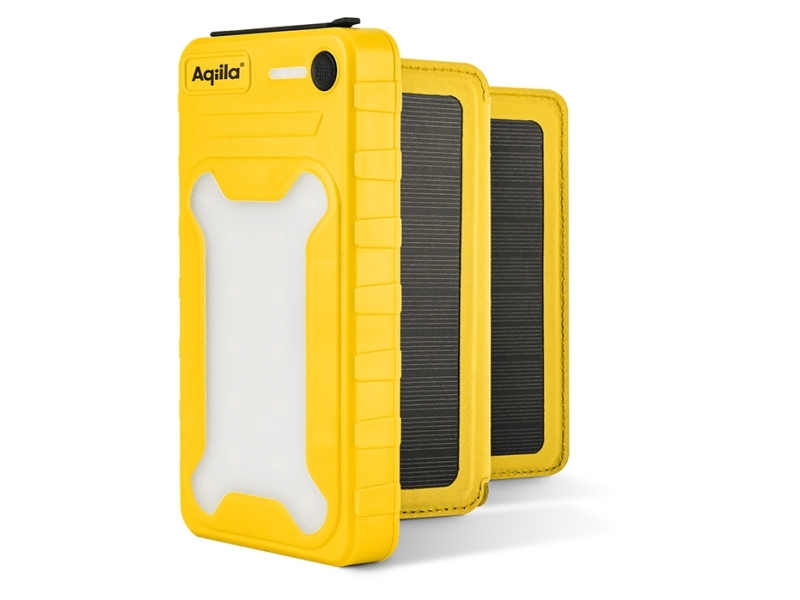 Aqiila Powerbird Bs10 Powerbank Med Solceller