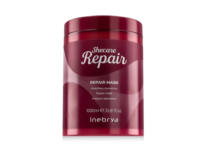 Inebrya_Shecare Repair Mask Peelende Und Beruhigende Maske Für Chemisch Geschädigtes Haar 1000Ml