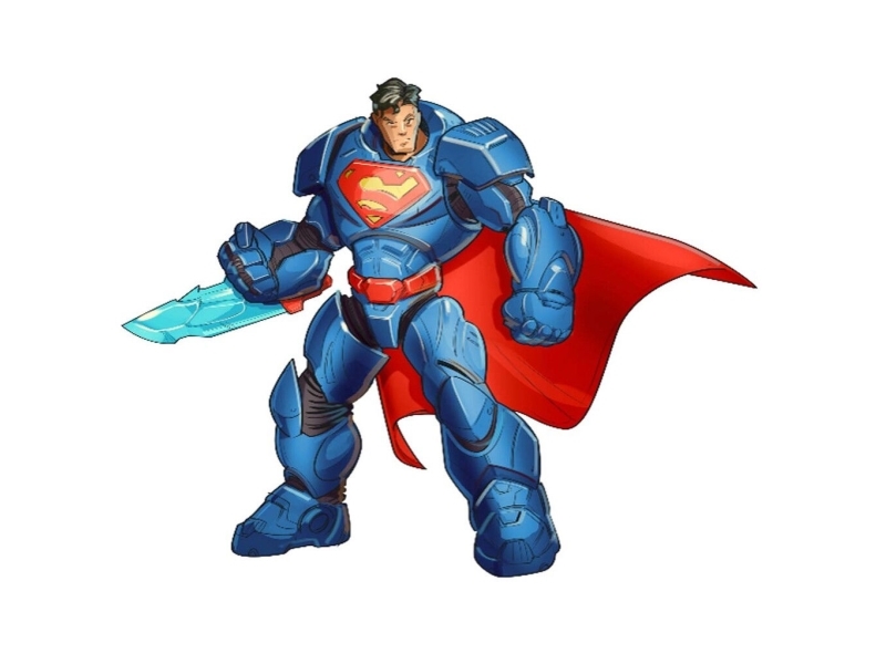 DC Metal Force: Superman 30cm | Smink - Naglar | GameStuff