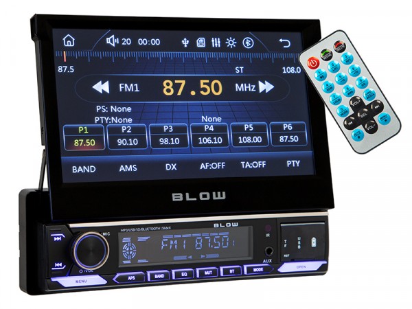 Automagnetola 78-340# Radio blow slidex rds/mp3/usb/micro sd/bluetooth | Bilvård & Biltillbehör - Bilens Interiörutrustning - HiFi för bilar - Bilstereo | GameStuff