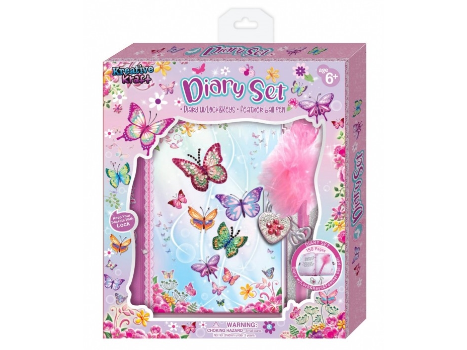 Pecoware Notesæt, Butterflies 531Nbg 20284 |