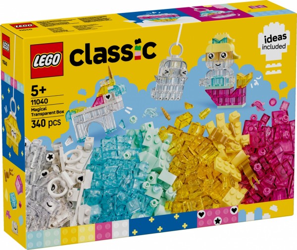 Lego Classic 11040 Zauberbox Mit Durchsichtigen Steinen