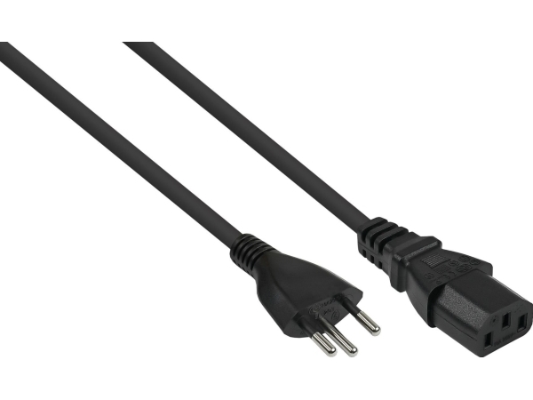 Kabelmeister Netzkabel Schweiz Typ J Sev1011 An C13 Schw 1.8 - Kabel - Strom/Netzteil